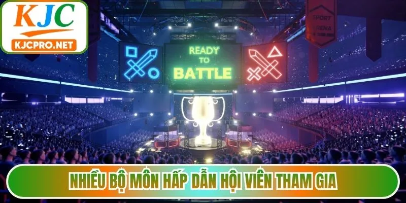 Nhiều bộ môn hấp dẫn hội viên tham gia