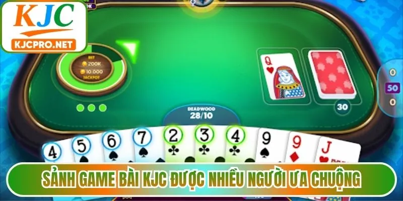 Sảnh game bài KJC được nhiều người ưa chuộng